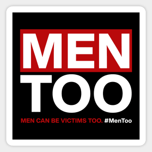 Men can be victims of abuse too Magnet